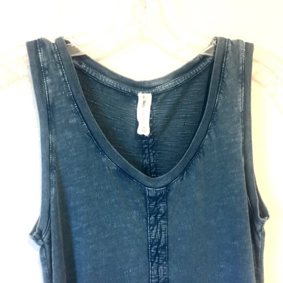 Daily Practice Anthropologie Lounge Midi Dress‎ Blue Denim Size XS - Picture 3 of 5